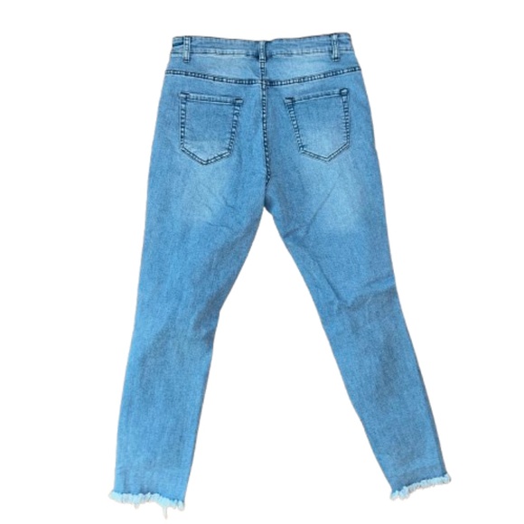 JEANS JEANS denim women’s blue size 8 - Picture 2 of 6